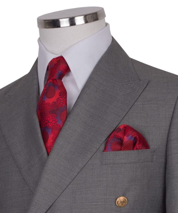 Classic Double-Breasted Suit - Image 4