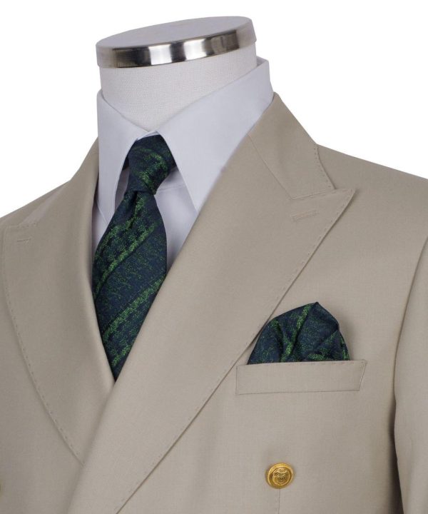 Classic Double-Breasted Suit - Image 4