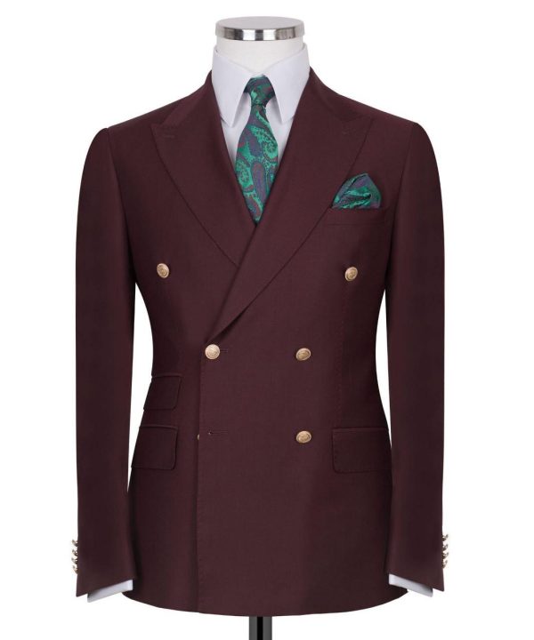 Classic Double-Breasted Suit