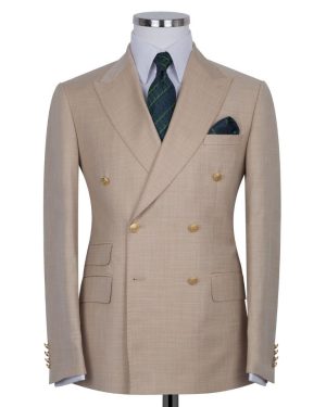 Classic Double-Breasted Suit