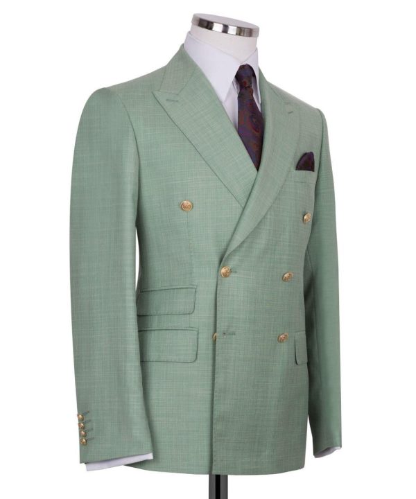 Classic Double-Breasted Suit - Image 3