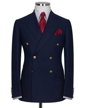 Classic Double-Breasted Suit
