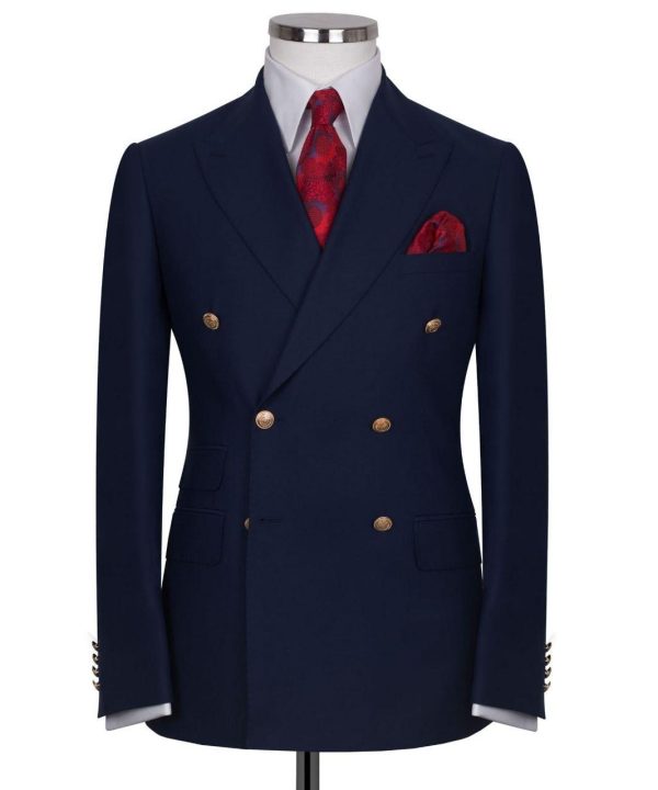 Classic Double-Breasted Suit