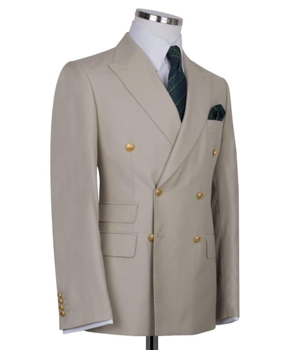Classic Double-Breasted Suit - Image 2