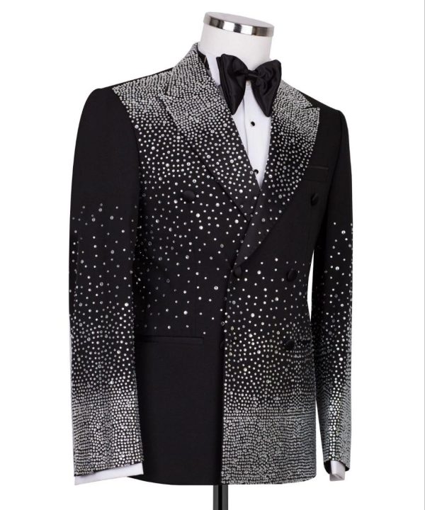 Acme Stones Detailed Tuxedo Suit - Image 5