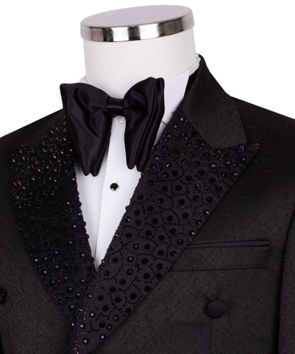 Acme Stones Detailed Tuxedo Suit - Image 4