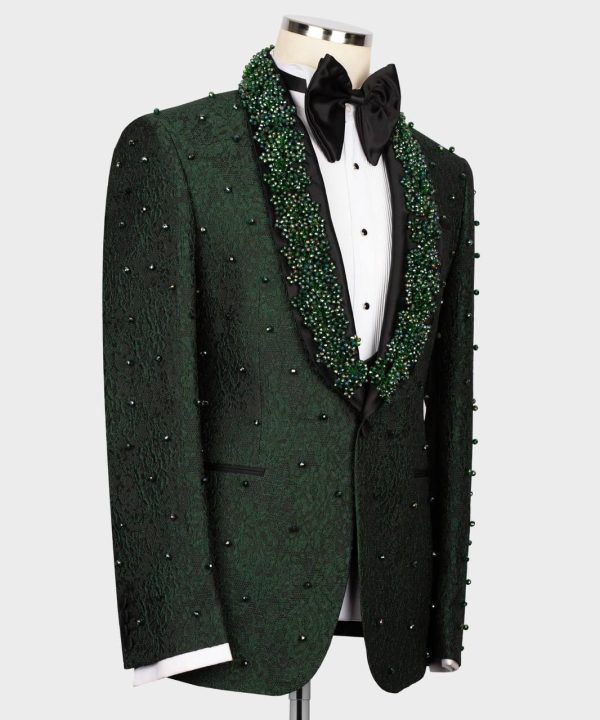 Acme Stones Detailed Tuxedo Suit - Image 2