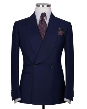 Classic Double-Breasted Suit