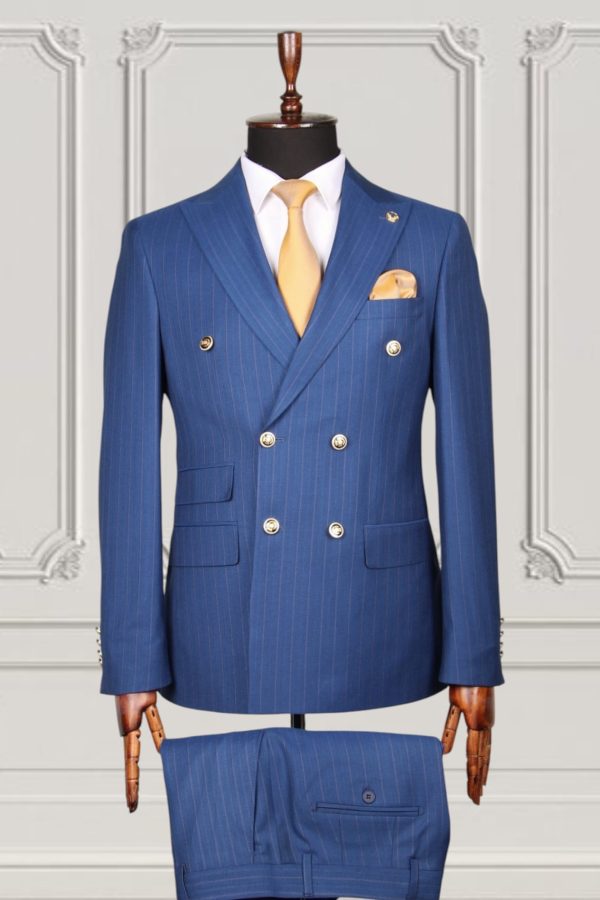 Classic Double-Breasted Suit