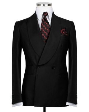 Classic Double-Breasted Suit