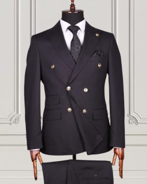 Classic Double-Breasted Suit