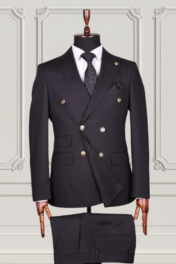 Classic Double-Breasted Suit