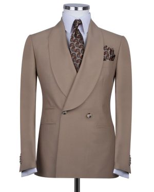Classic Double-Breasted Suit