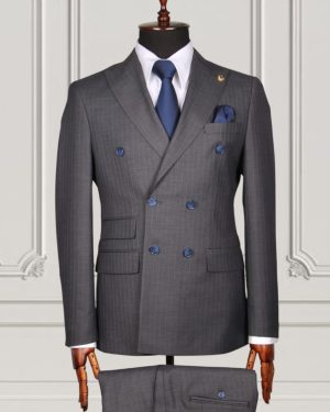 Classic Double-breasted Suit