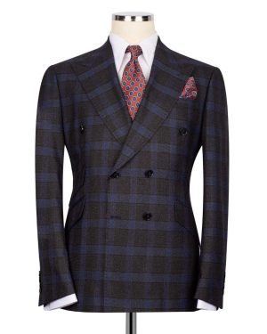 Classic Double-breasted Suit