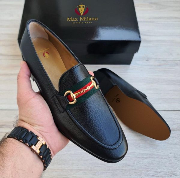 Classic Black Loafers