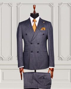 Classic Double-breasted Suit