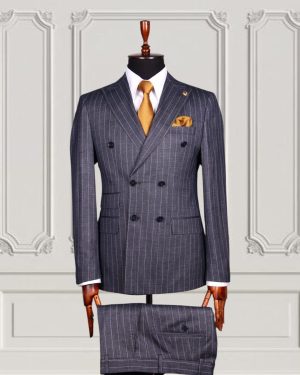 Classic Double-breasted Suit