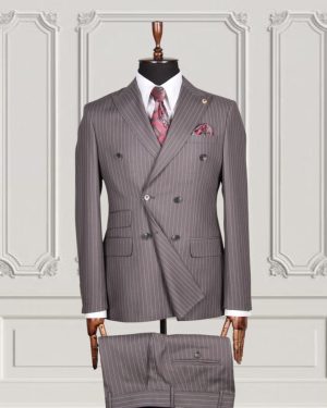 Classic Double-breasted Suit