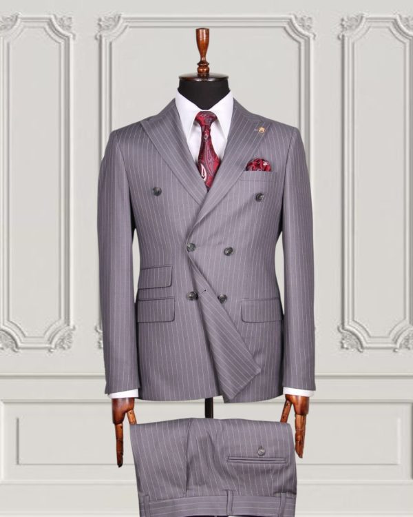 Classic Double-breasted Suit