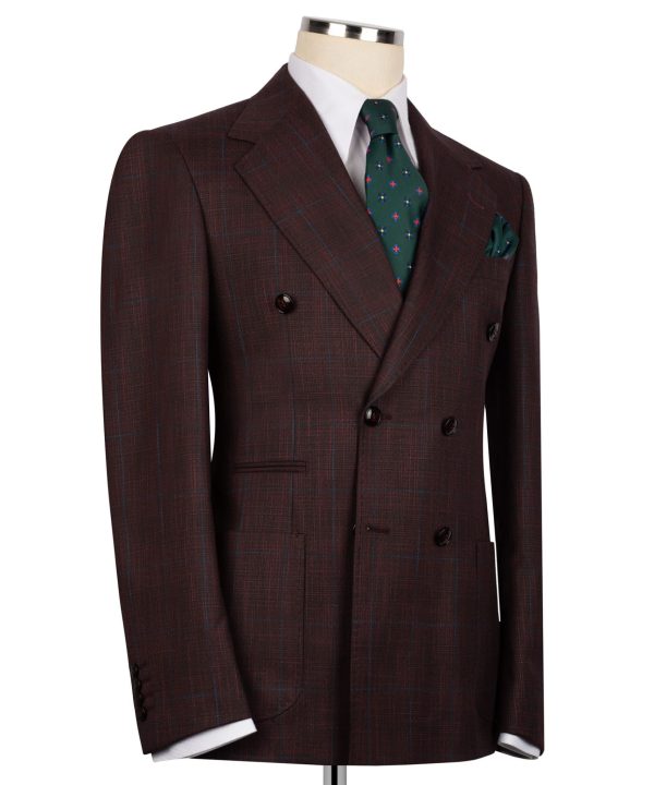 Classic Double-breasted Suit - Image 2