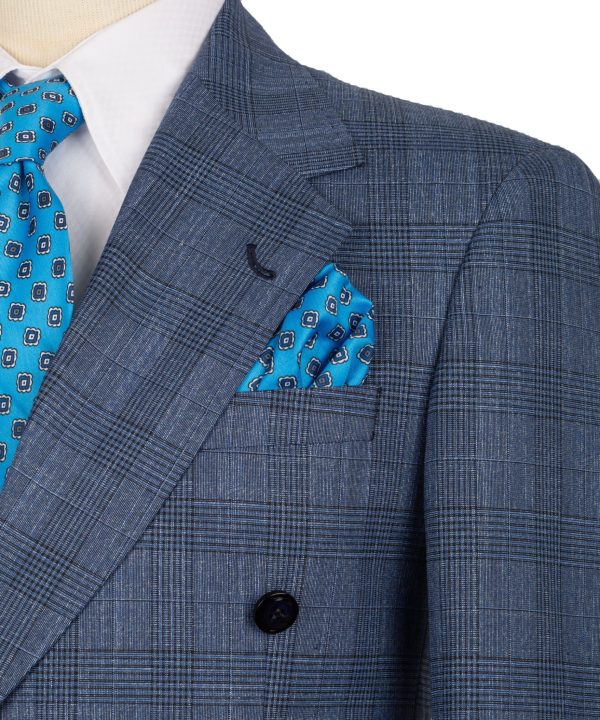 Classic Double-breasted Suit - Image 4