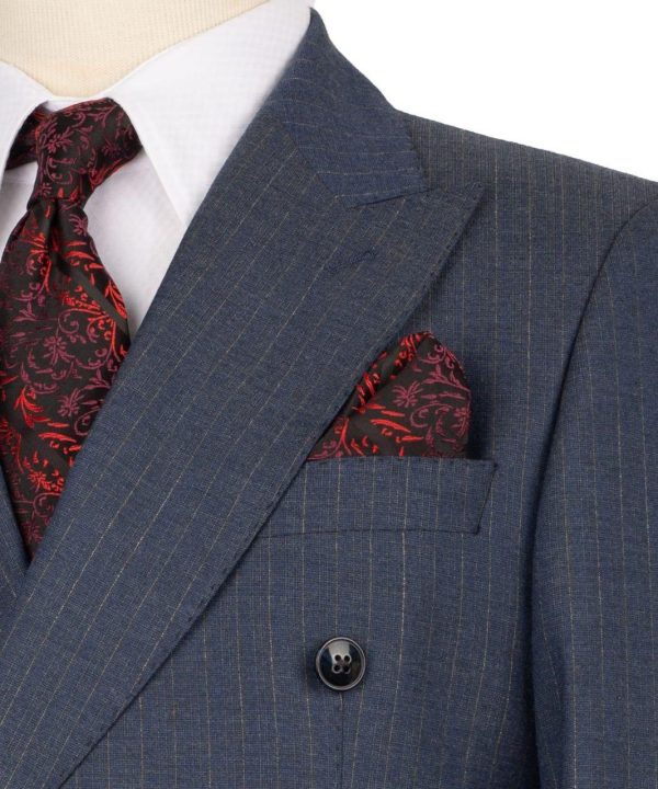 Classic Double-breasted Suit - Image 4