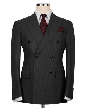 Classic Double-breasted Suit