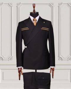 Classic Double-breasted Suit