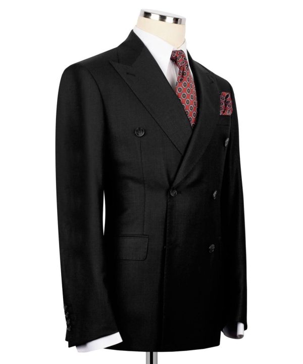 Classic Double-breasted Suit - Image 2