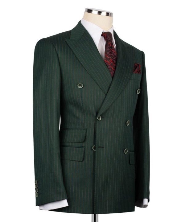 Classic Double-breasted Suit - Image 3