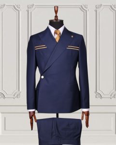Classic Double-breasted Suit
