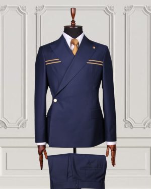 Classic Double-breasted Suit