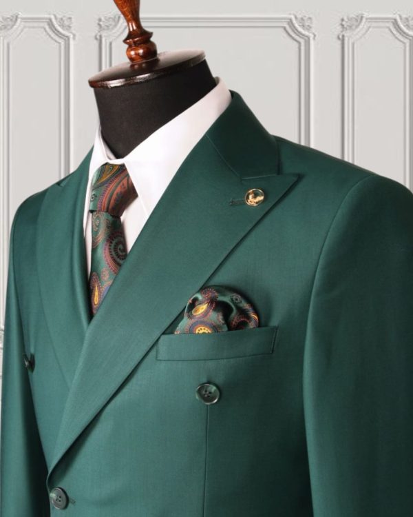Classic Double-breasted Suit - Image 2
