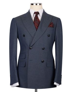 Classic Double-breasted Suit