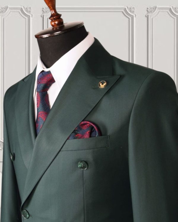 Classic Double-breasted Suit - Image 2