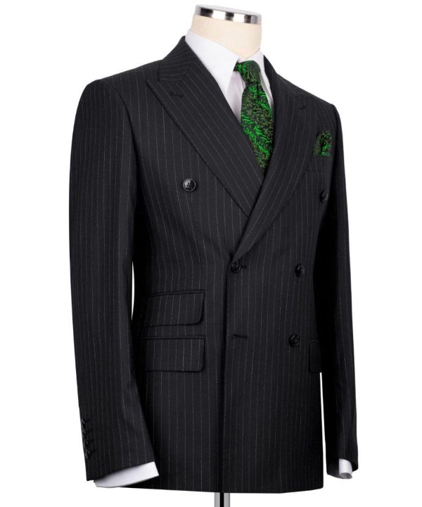Classic Double-breasted Suit - Image 3