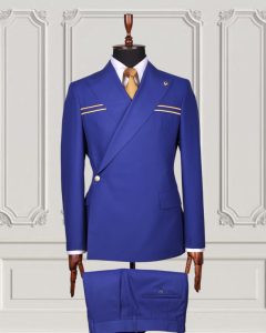 Classic Double-breasted Suit