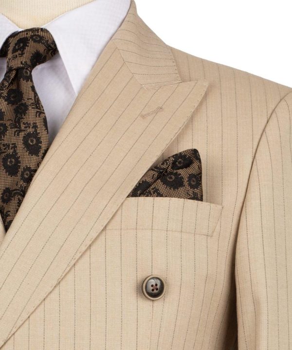 Classic Double-breasted Suit - Image 4