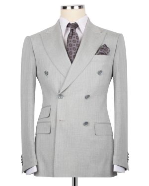 Classic Double-breasted Suit