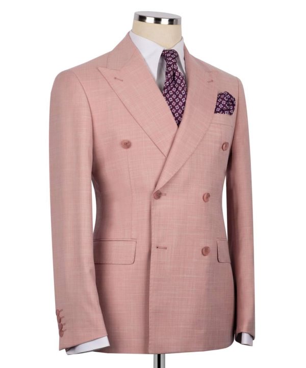 Classic Double-breasted Suit - Image 2