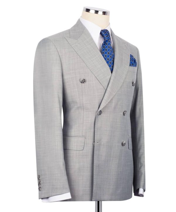 Classic Double-breasted Suit - Image 2