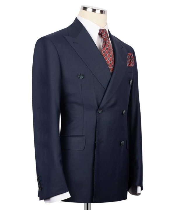 Classic Double-breasted Suit - Image 2