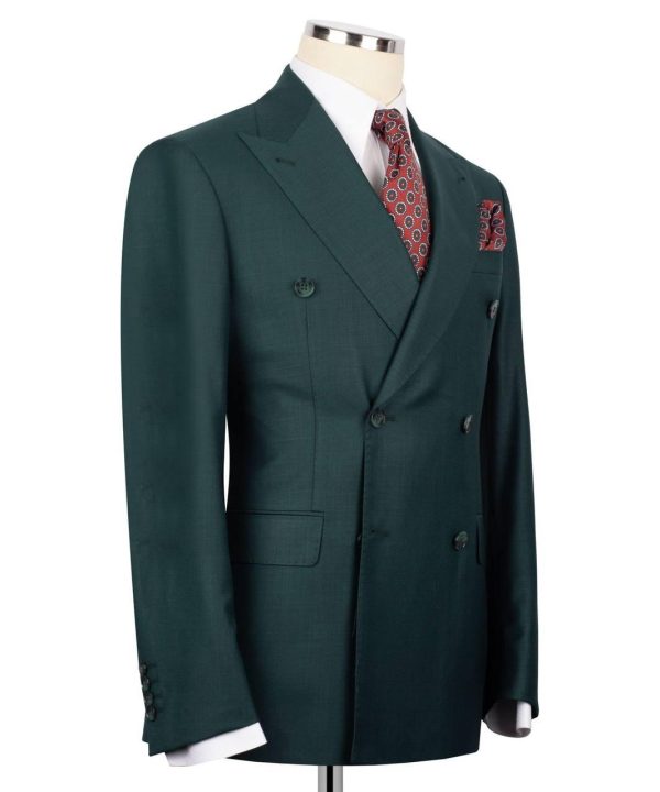 Classic Double-breasted Suit - Image 2