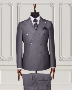Classic Double-breasted Suit