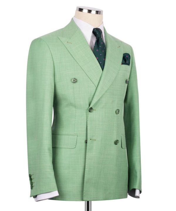 Classic Double-breasted Suit - Image 2