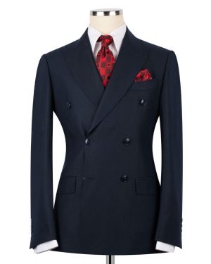 Classic Double-breasted Suit