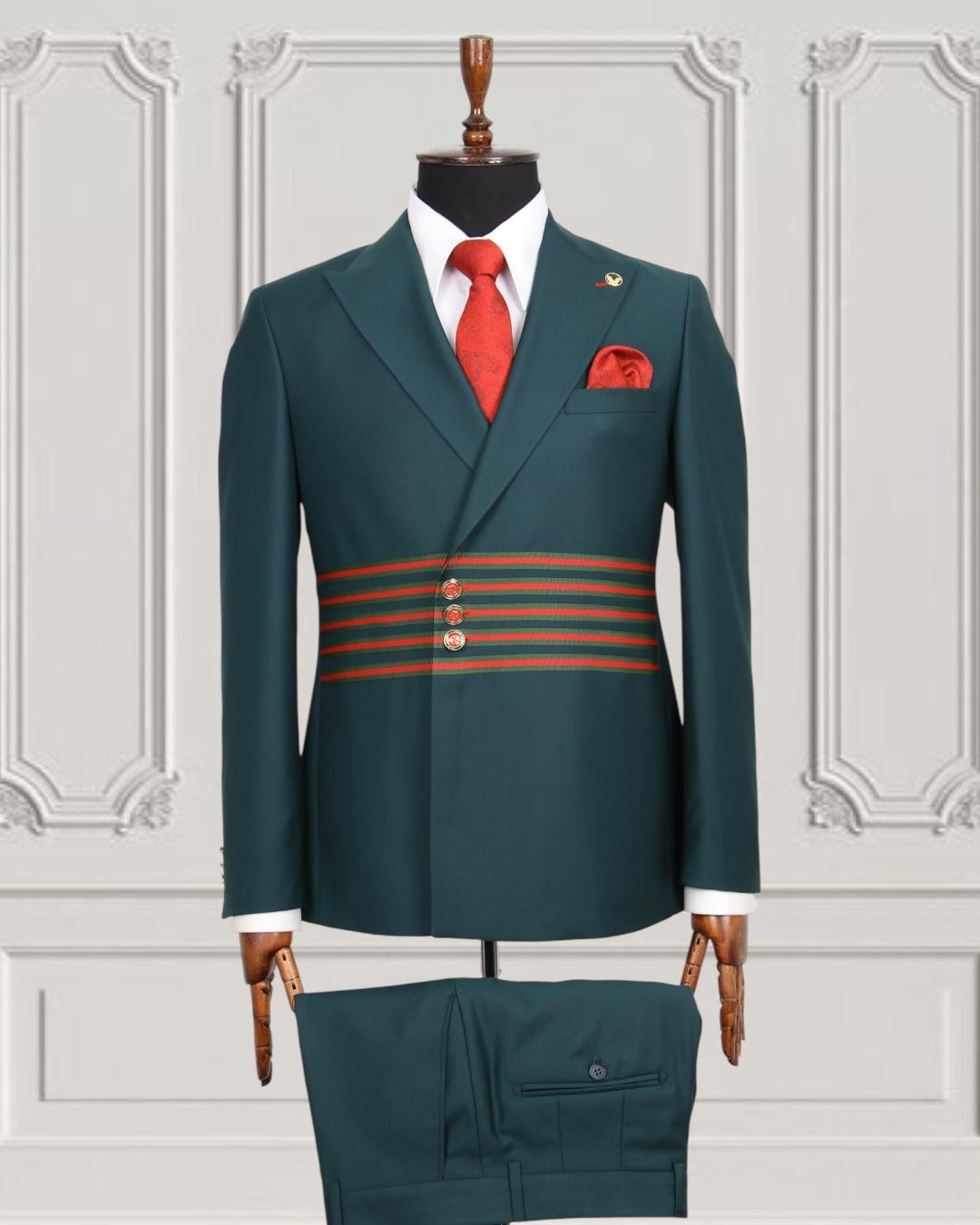 Deluxe Double-breasted Suit